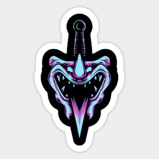 H'annya dagger Sticker